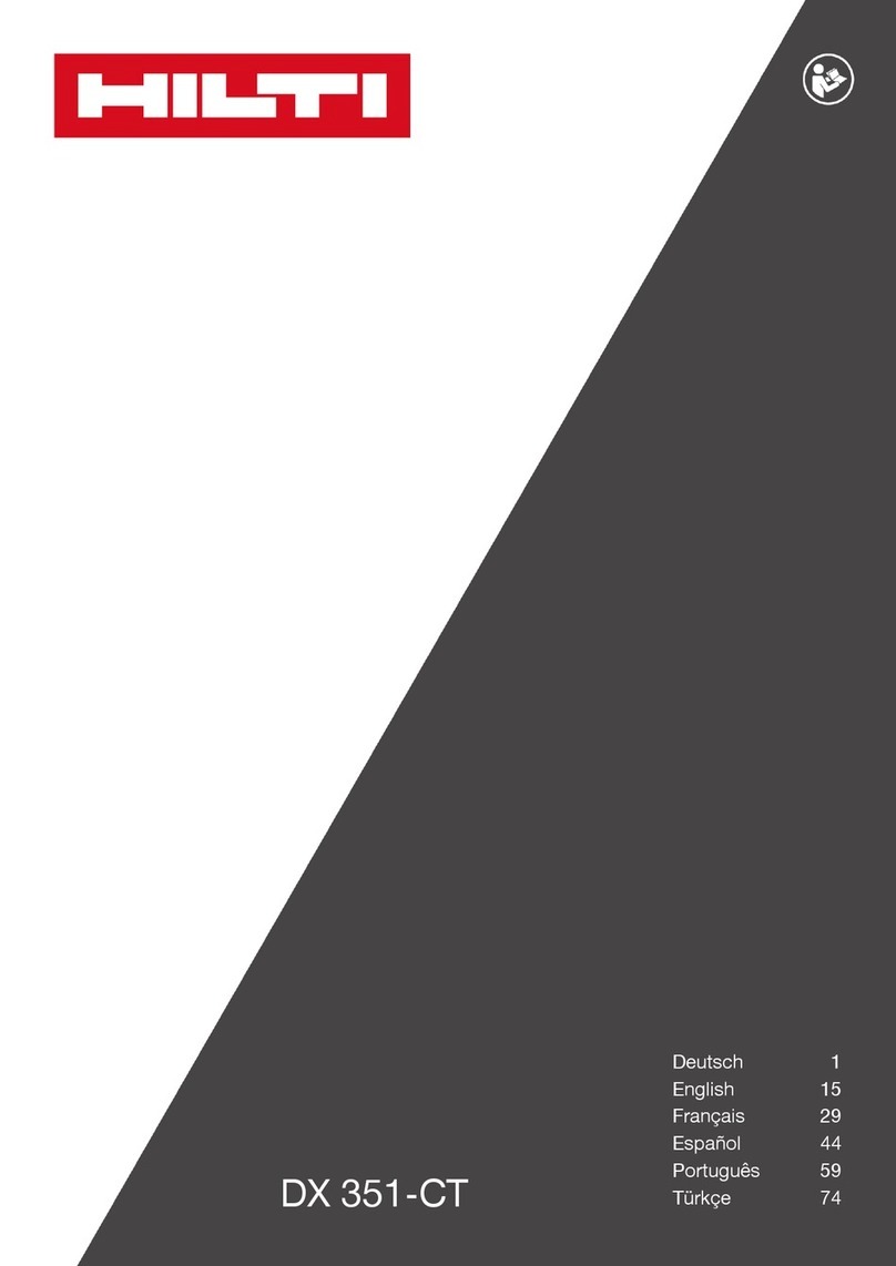 Hilti DX 351-CT User manual