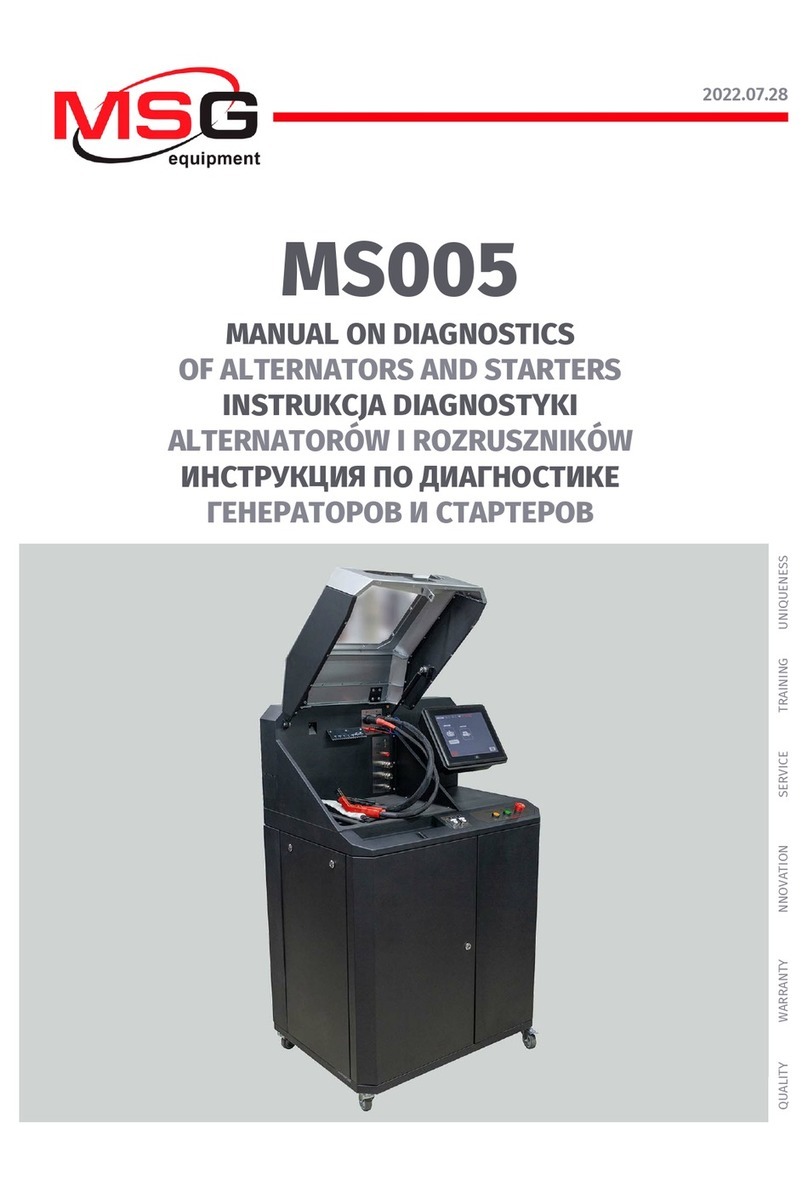MSG MS005 User manual
