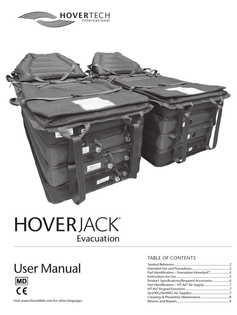 Hovertech Hoverjack Evacuation User manual