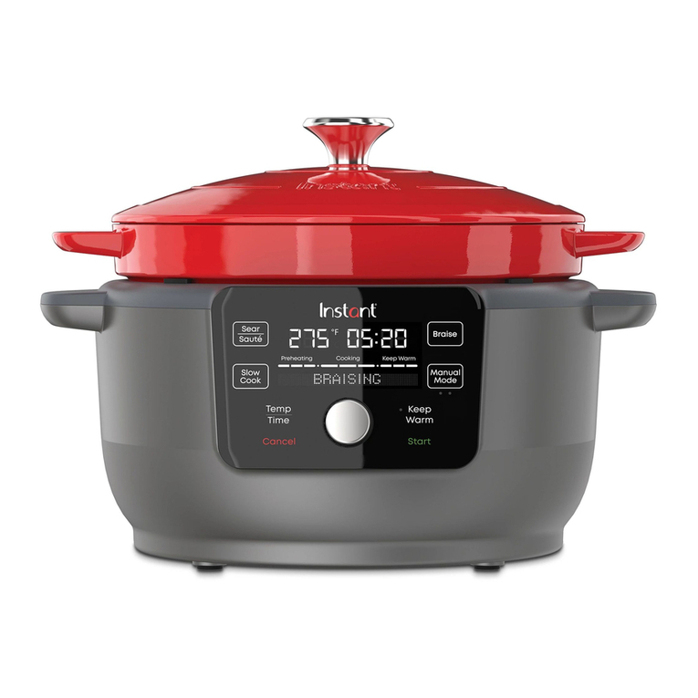 Instant Precision Dutch Oven User manual