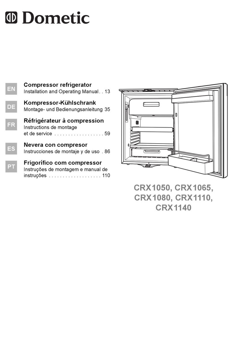 Waeco CRX1050 User manual