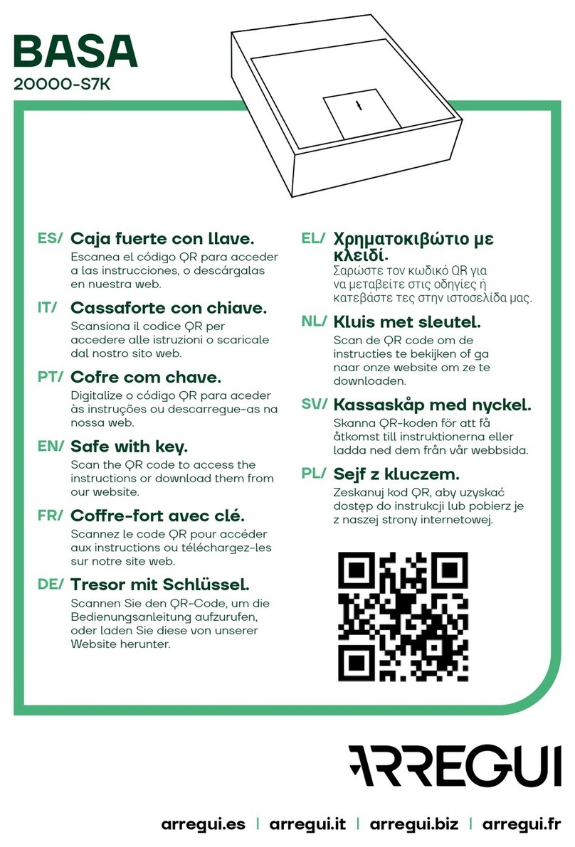 Arregui BASA User manual