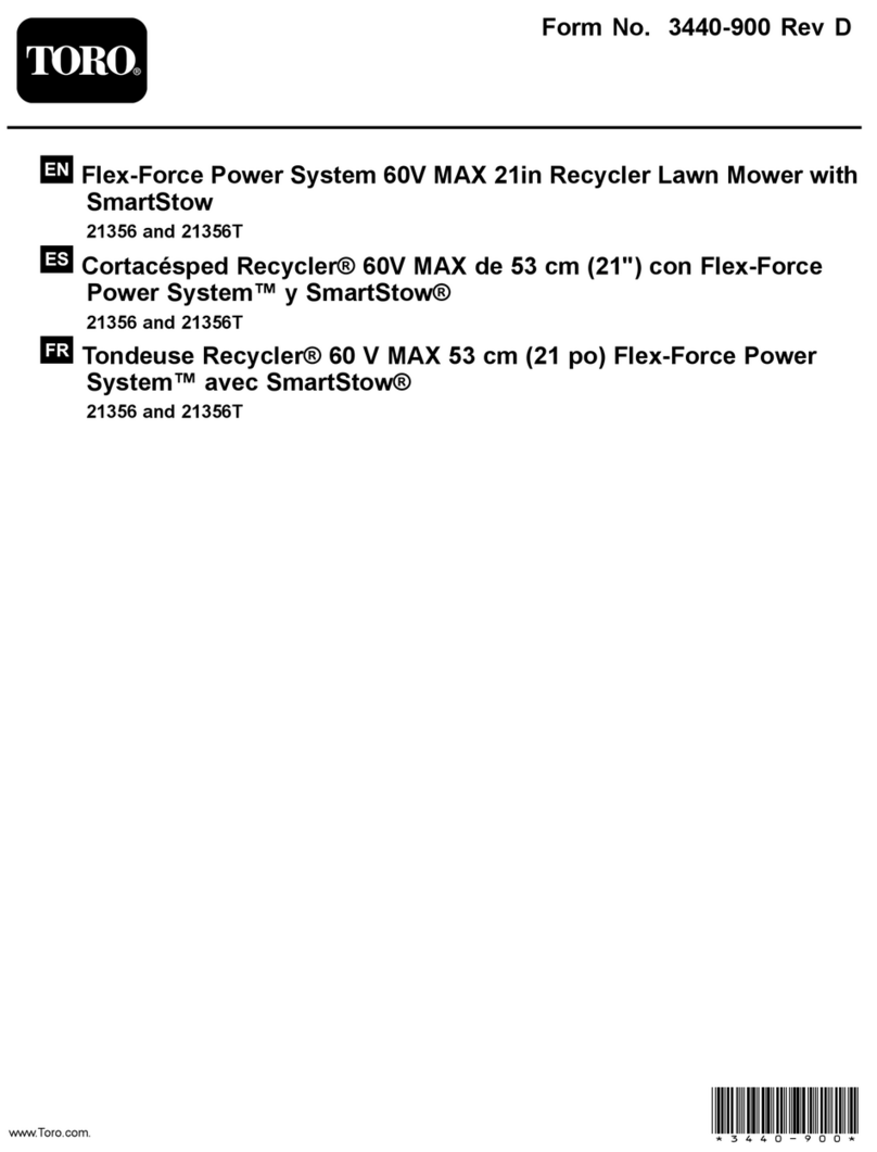 Toro Flex-Force Power System 21356T User manual