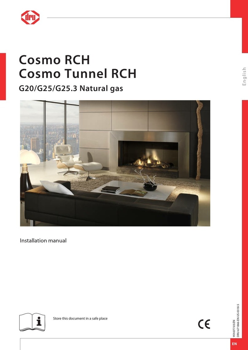 Dru Cosmo Tunnel RCH User manual