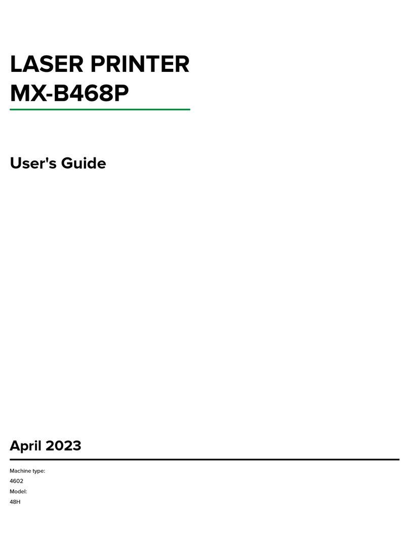 Sharp MX-B468P User manual