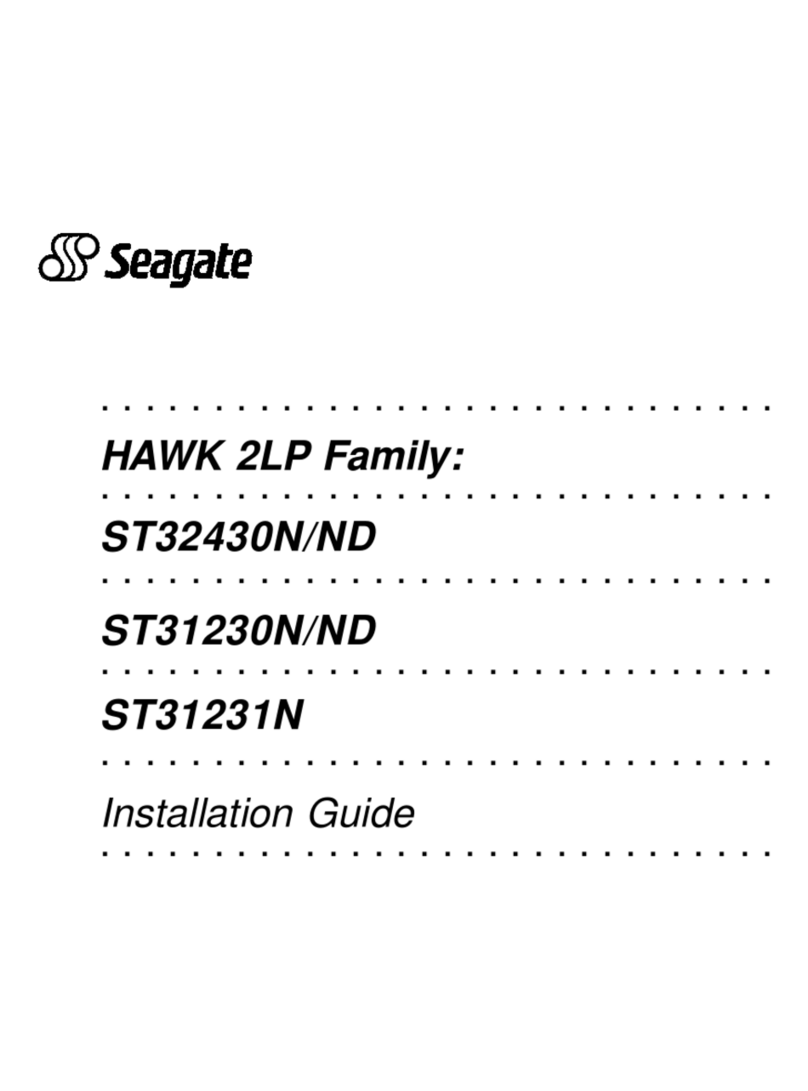 Seagate HAWK 2LP ST31231N User manual