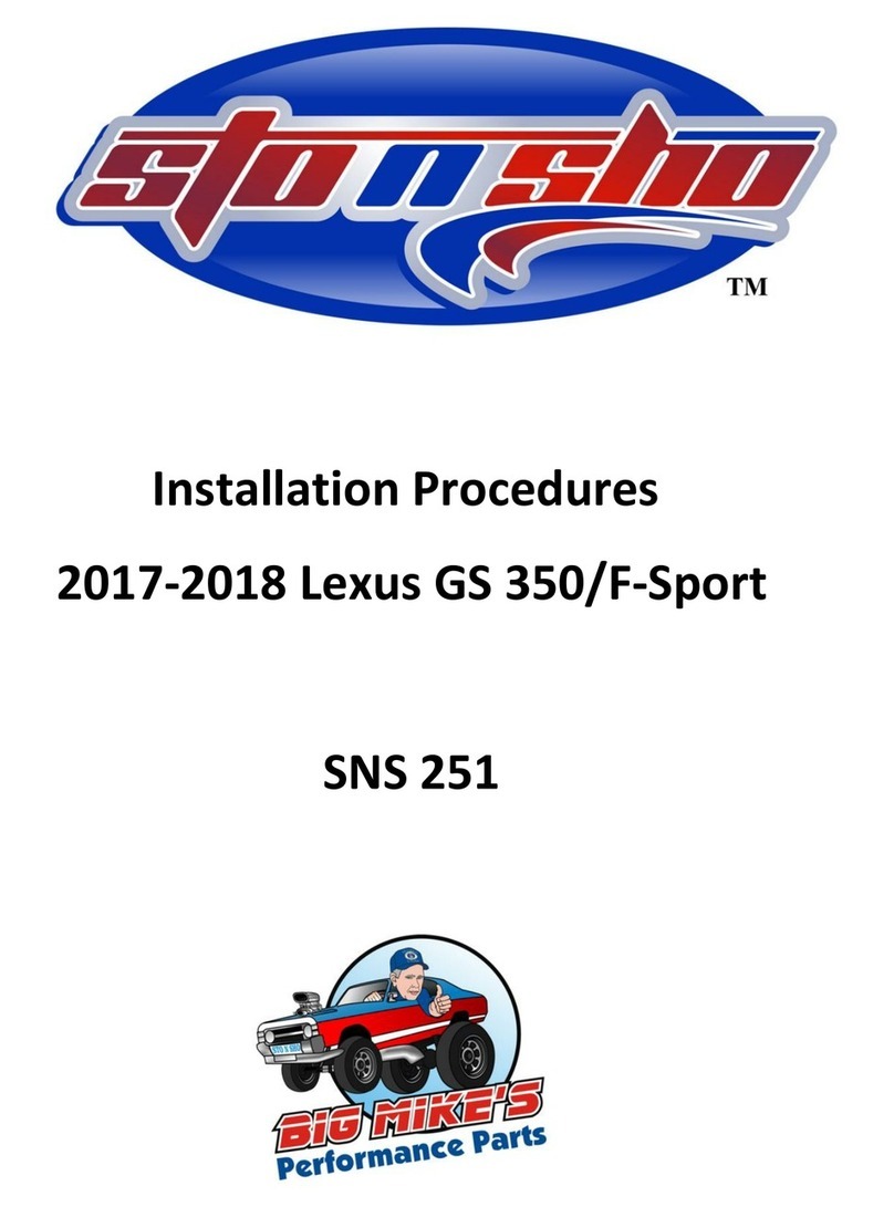 STO N SHO SNS 251 Reference guide