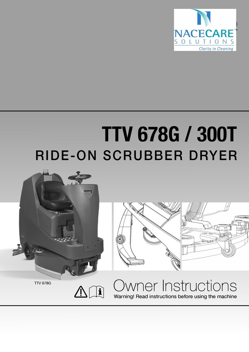 Numatic TTV 678G / 300T Owner's instructions