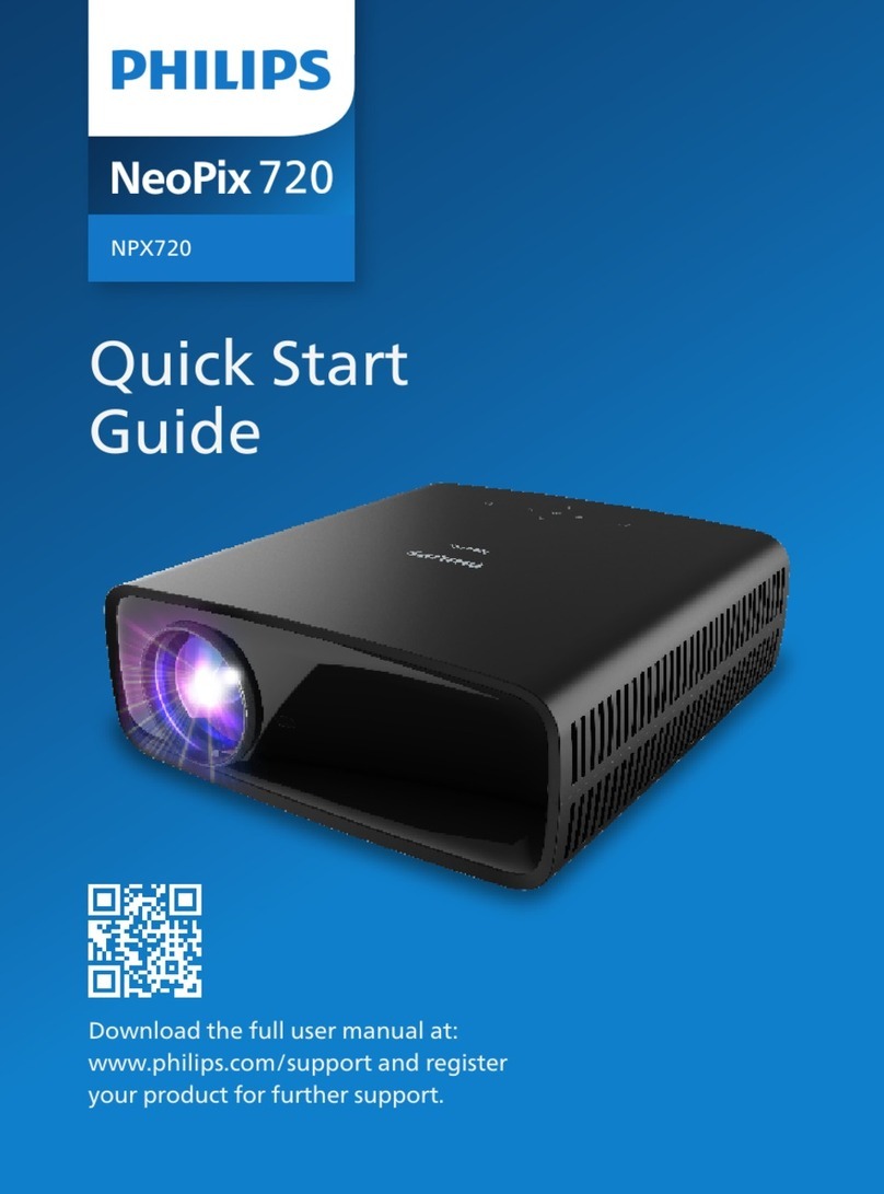 Philips NPX720 User manual