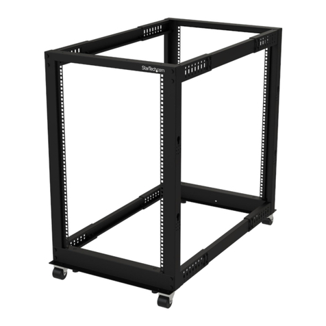 StarTech.com 4POSTRACK18U User manual