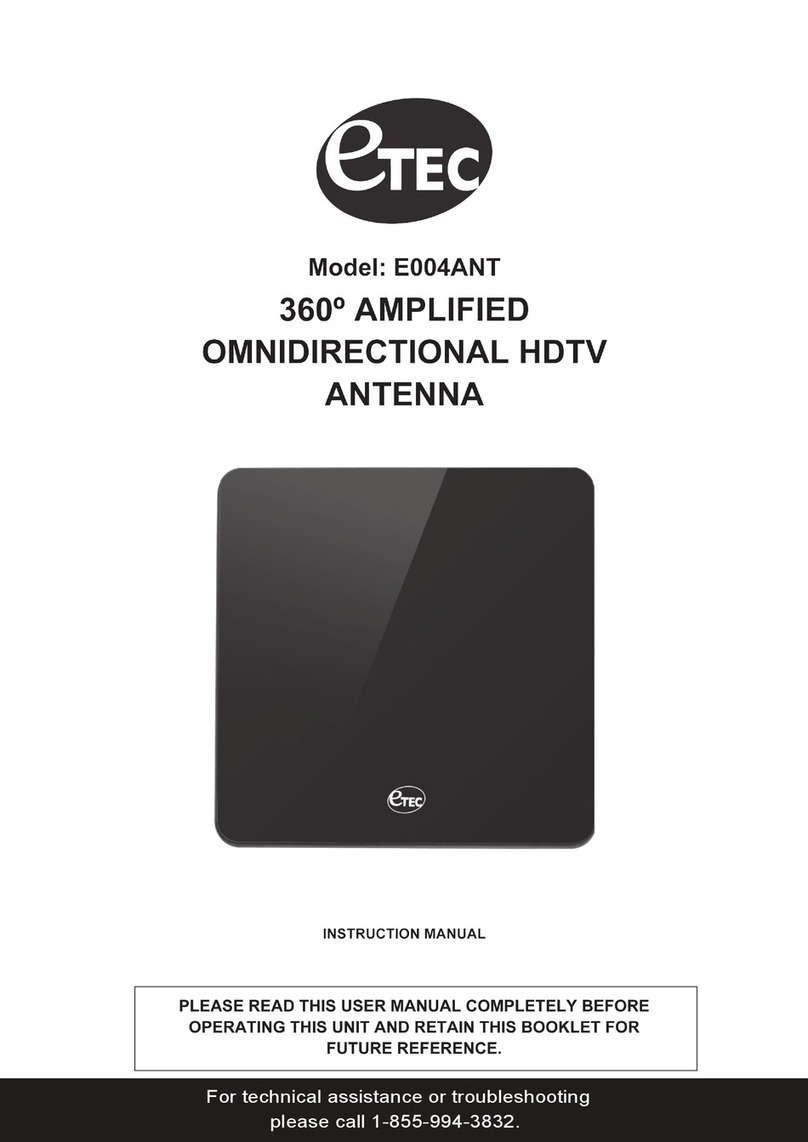 Etec E004ANT User manual