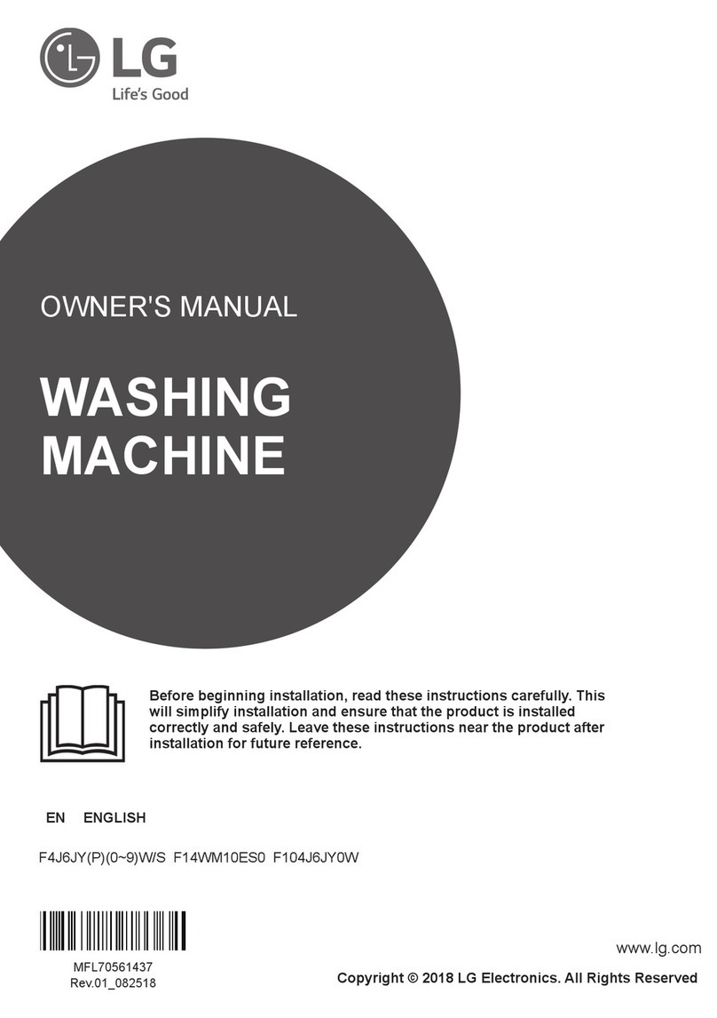 LG F4J6JY Series User manual