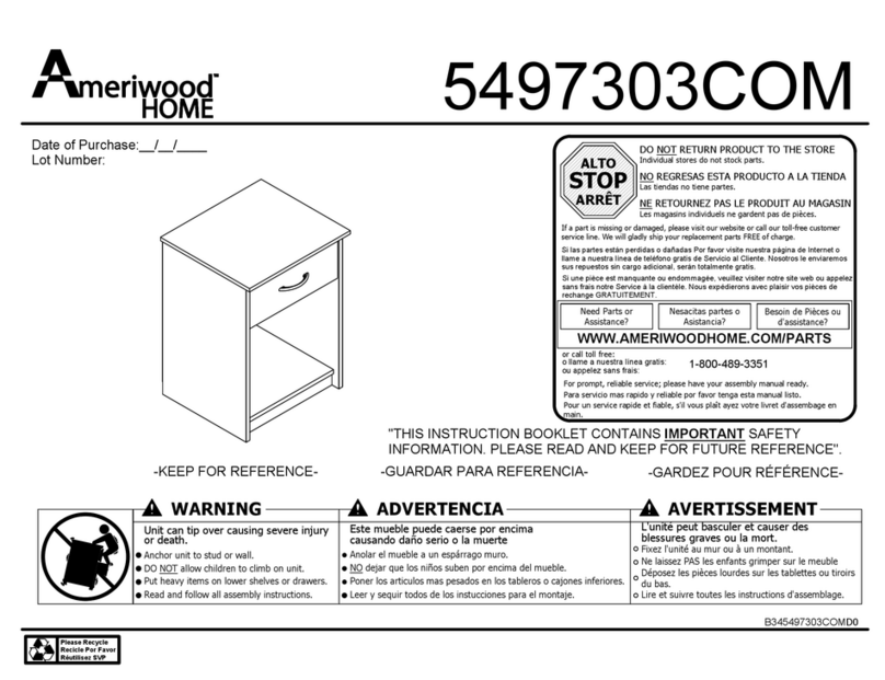 Ameriwood HOME 5497303COM User manual