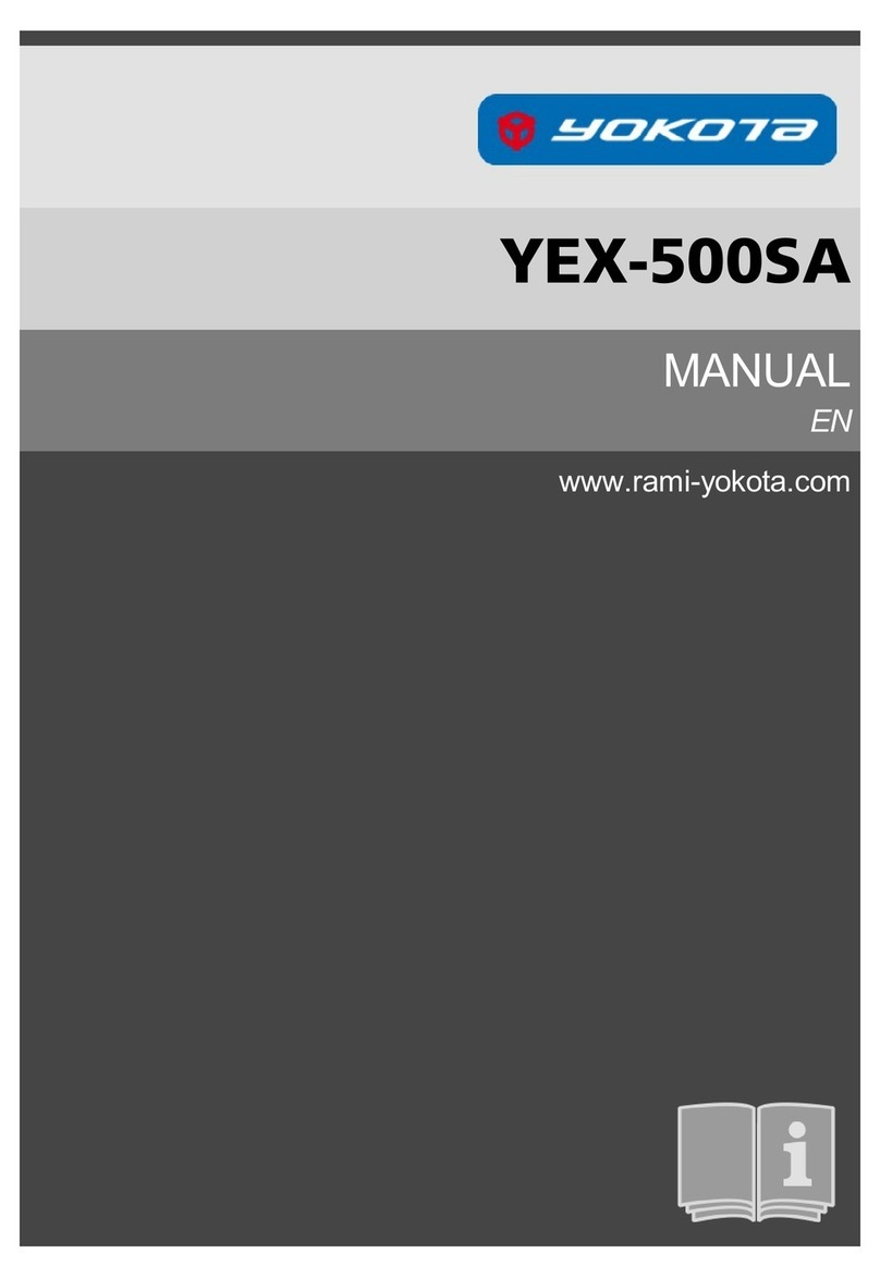 Yokota YEX-500SA User manual