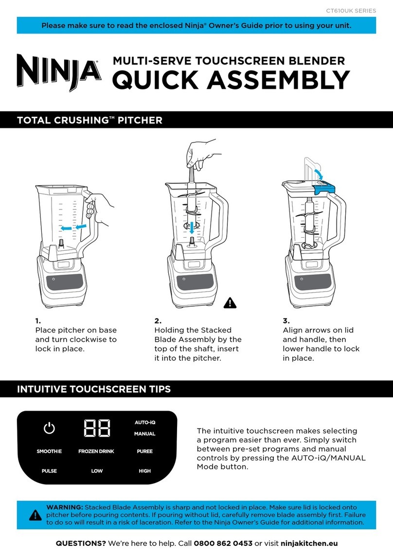 Ninja CT610UK User manual