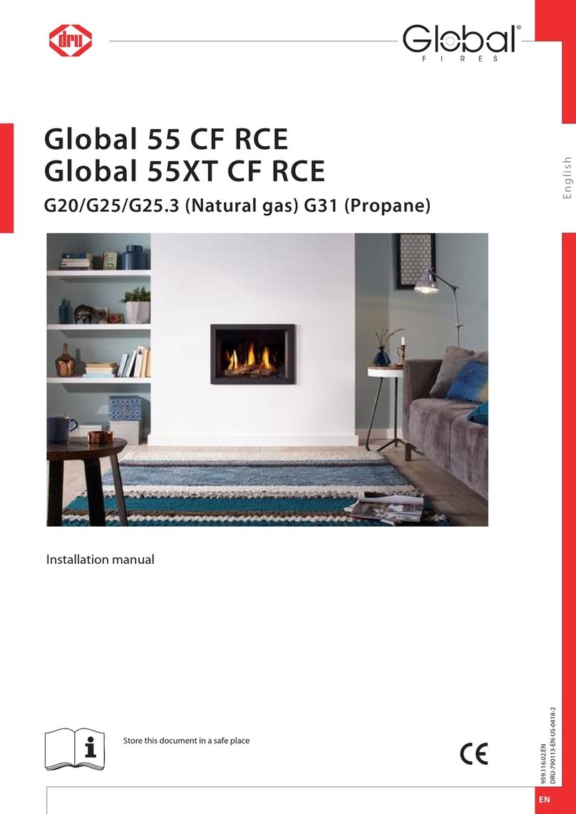 Dru Global Fires Global 55 CF RCE User manual
