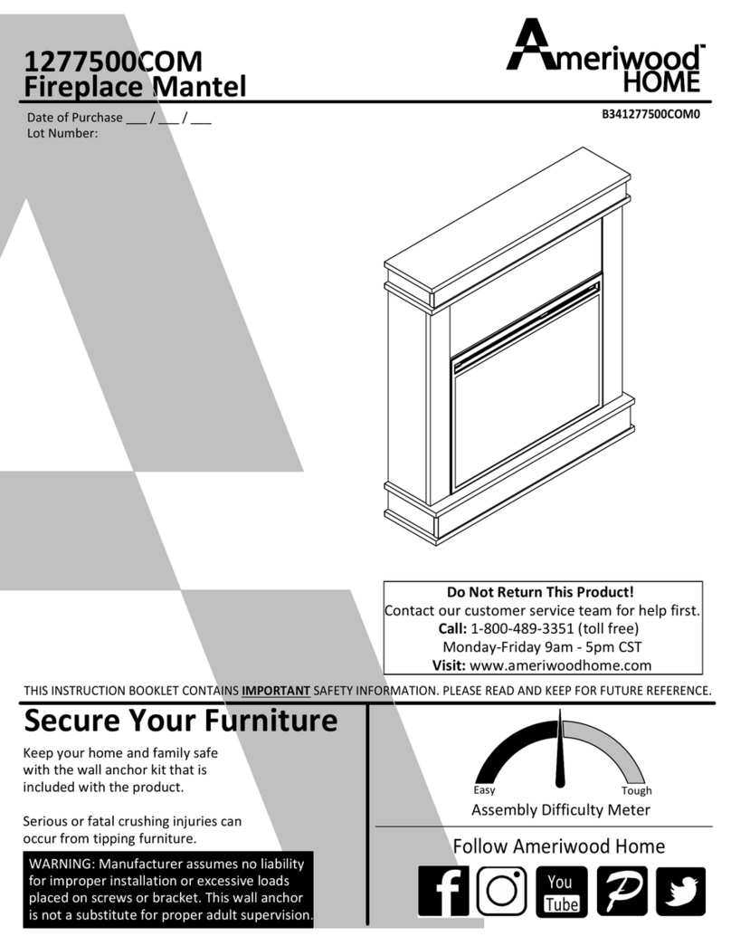 Ameriwood HOME 1277500COM User manual