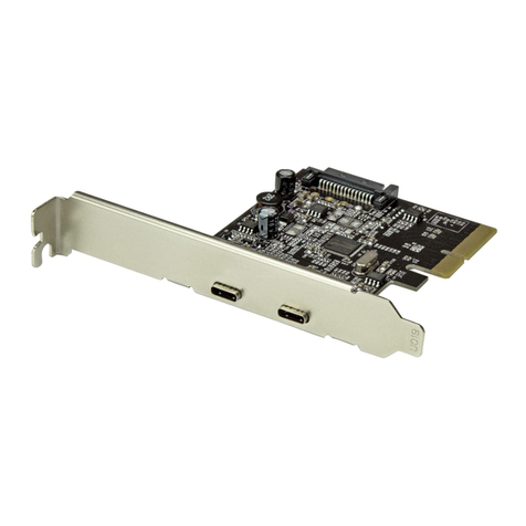 StarTech.com PEXUSB312C2 User manual