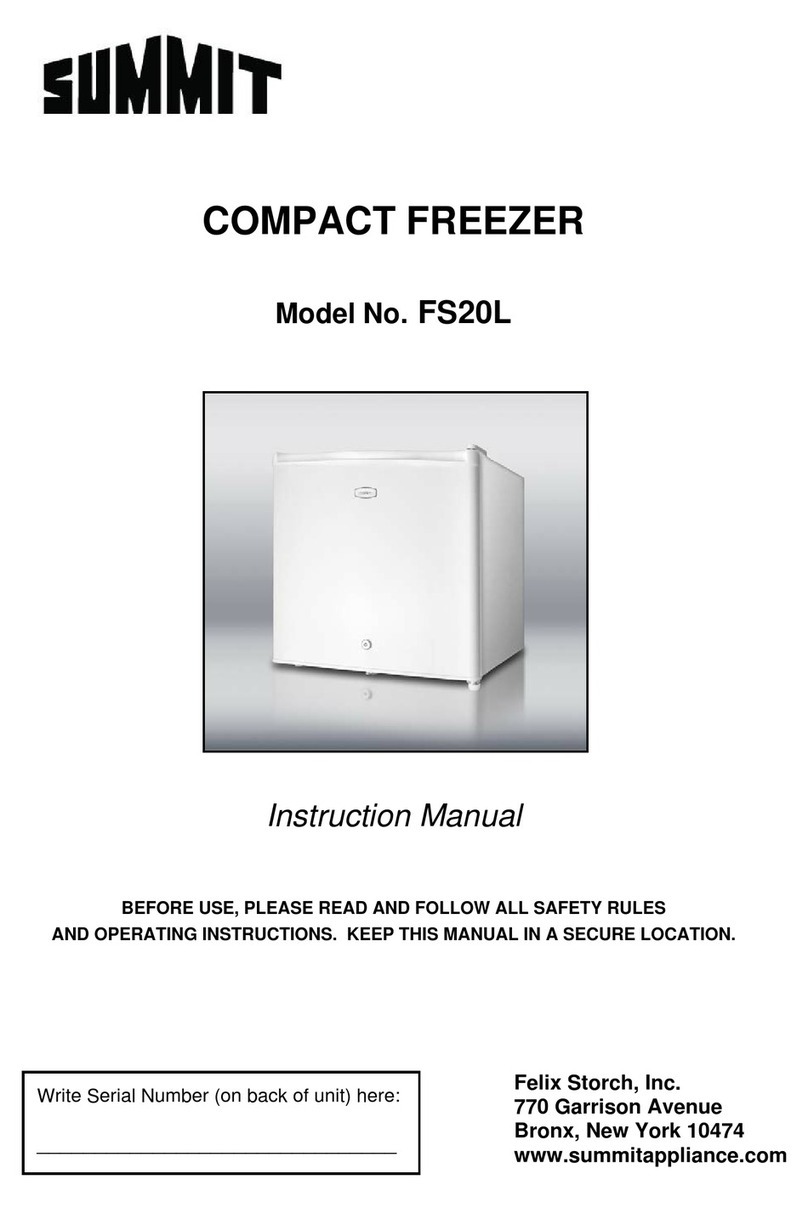 Summit FS20L7CSS User manual