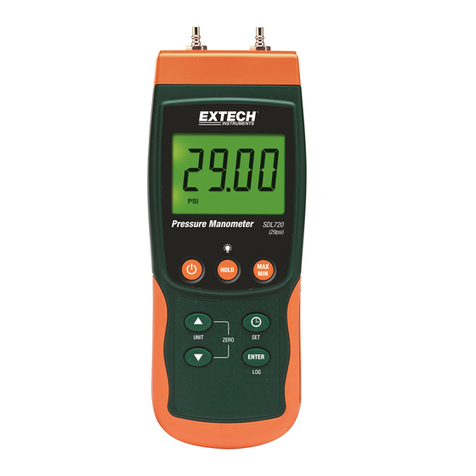 Extech Instruments SDL720 User manual Extech Instruments SDL720 User manual