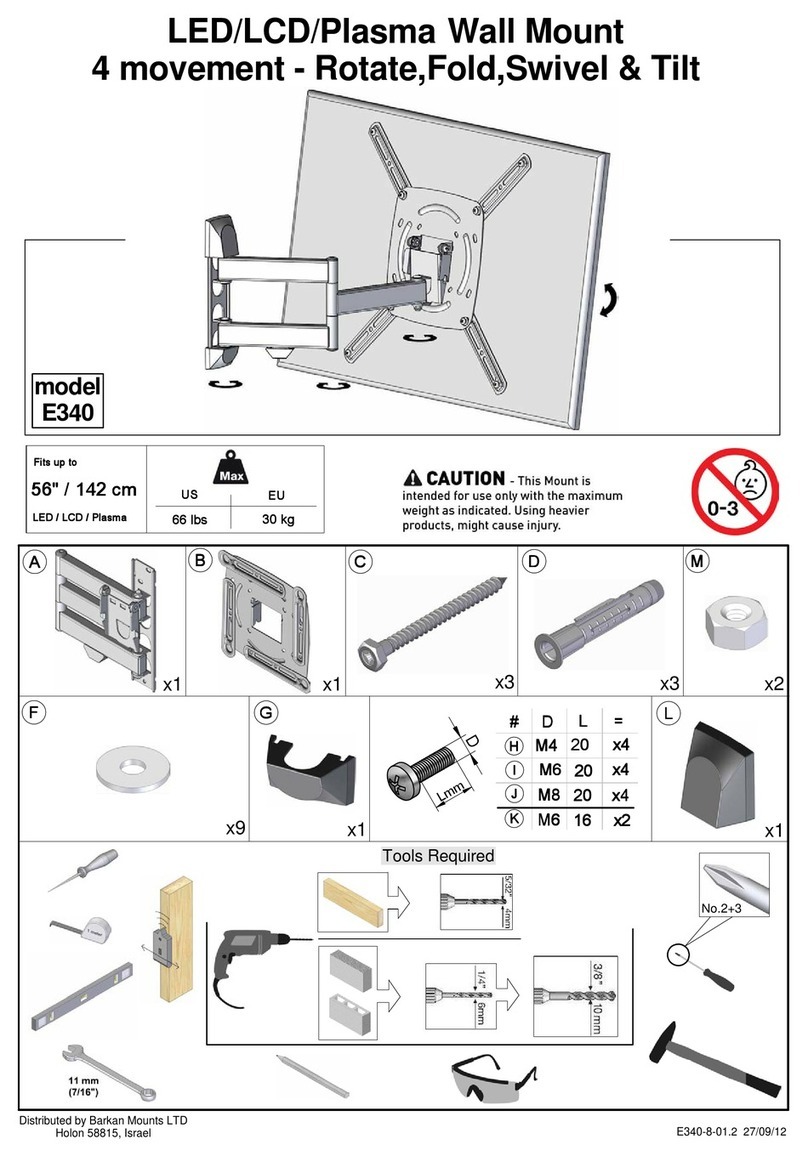 Barkan E340 User manual