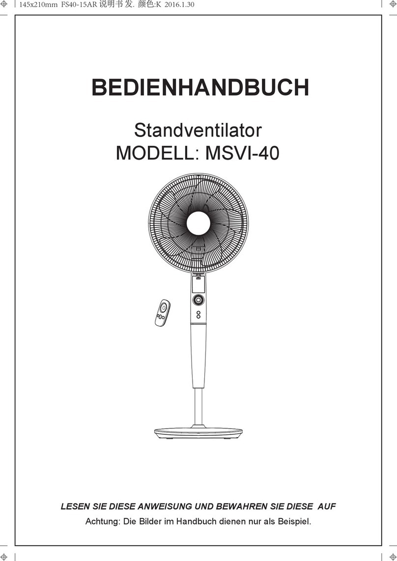 Midea MSVI-40 User manual