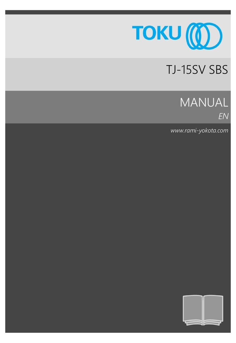 Yokota TOKU TJ-15SV User manual
