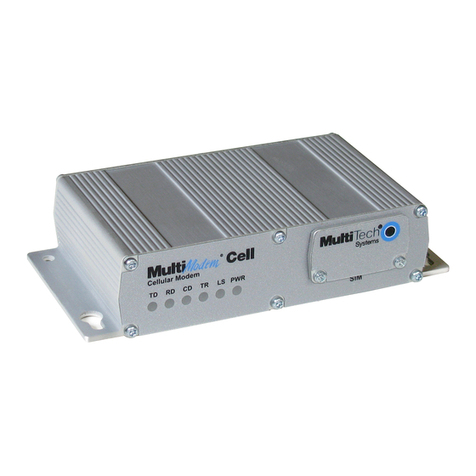 Multitech MultiModem Cell MTCBA-E1-U User manual