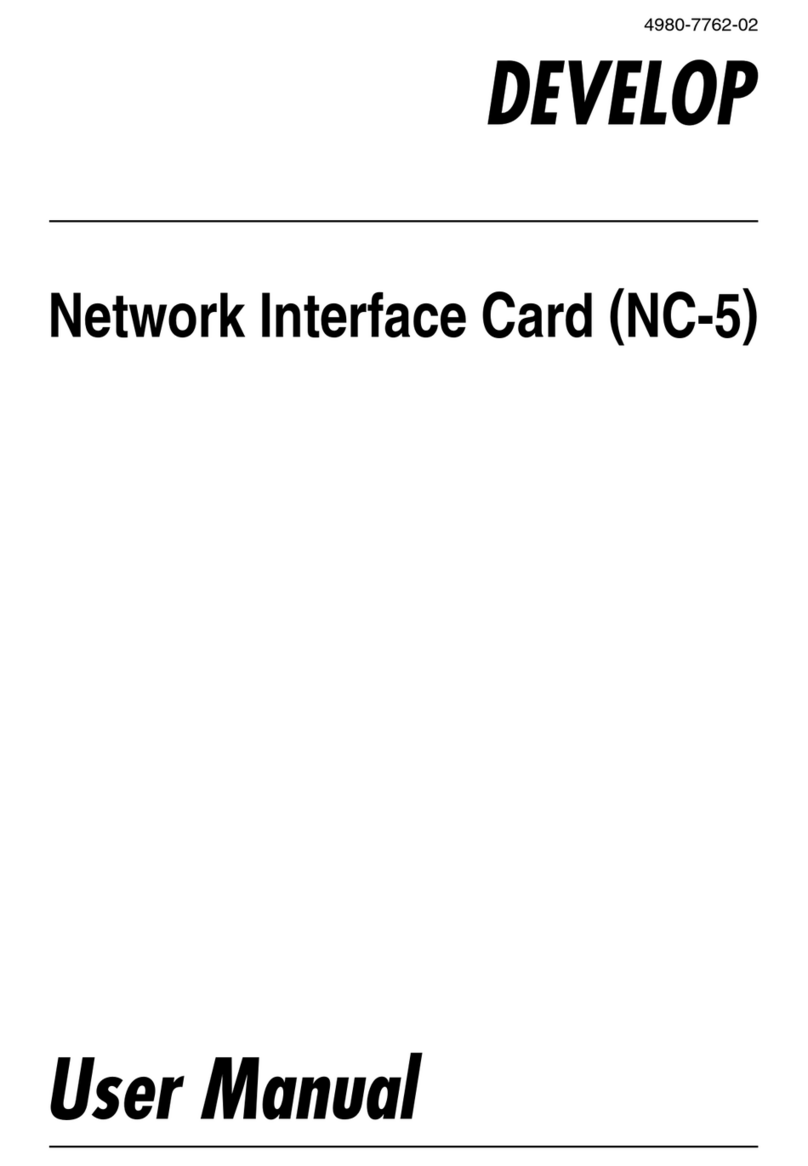 Develop NC-5 User manual