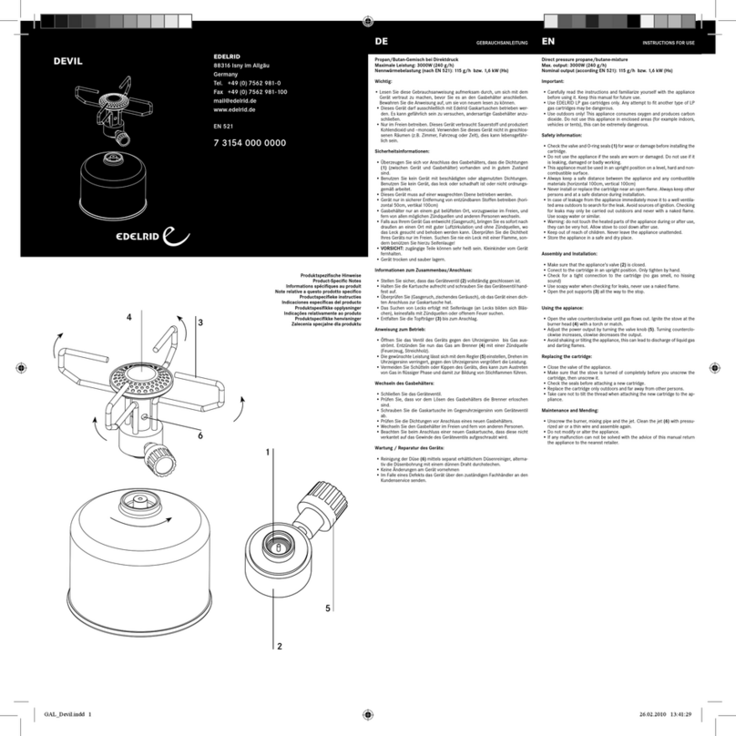 EDELRID DEVIL User manual EDELRID DEVIL User manual
