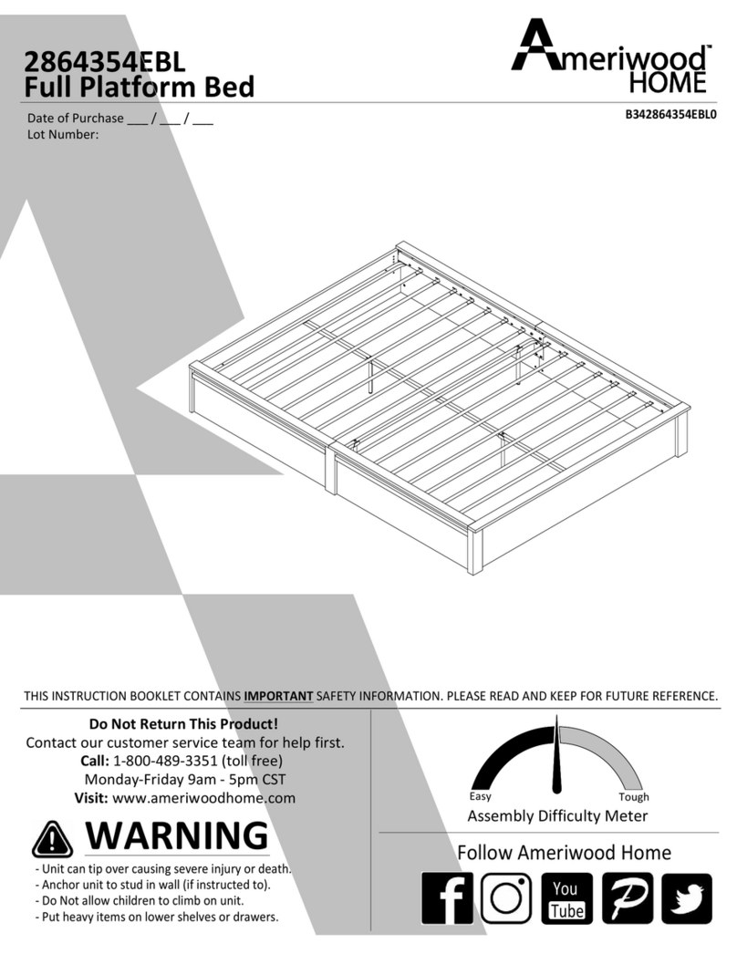 Ameriwood HOME 2864354EBL User manual Ameriwood HOME 2864354EBL User manual