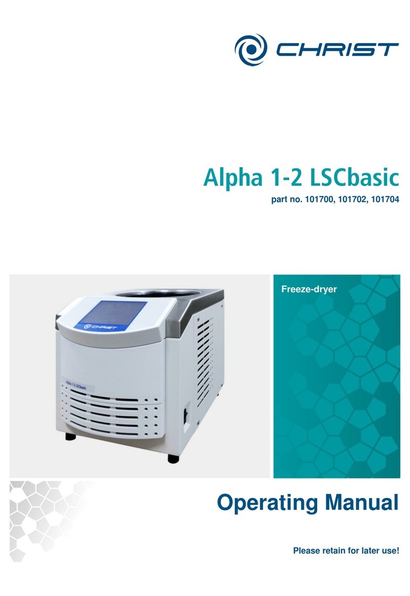 Christ Alpha 1 LSCbasic User manual