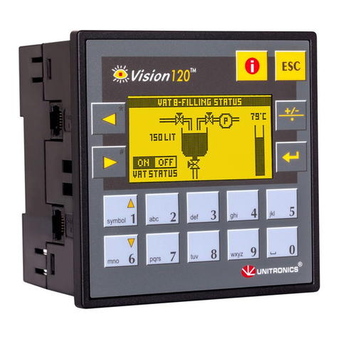 Unitronics Vision120 User manual