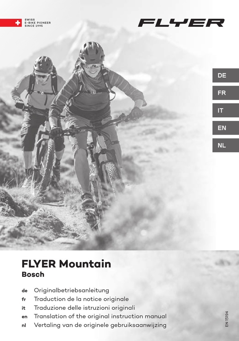 Bosch FLYER Mountain Quick start guide