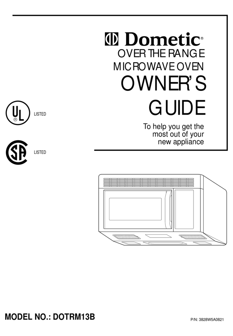 Dometic DOTRM13B User manual