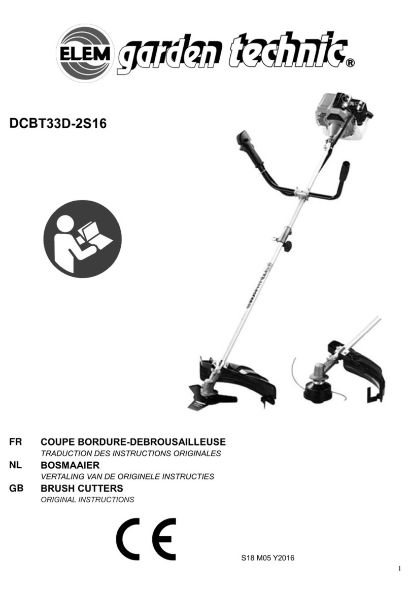 Elem Garden Technic DCBT33D-2S16 User manual