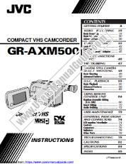 View GR-AXM500 pdf Instructions