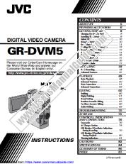 View GR-DVM5E pdf Instructions