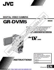 View GR-DVM5U pdf Instructions