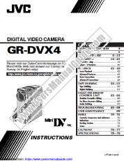 View GR-DVX4EA pdf Instructions