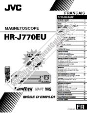 Vezi HR-J770UE pdf Instrucțiuni - Franceză