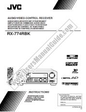 View RX-774RBK pdf Instructions - Deutsch, Français, Nederlands, Español, Italino