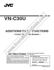 View VN-C30U pdf Additions To Instructions